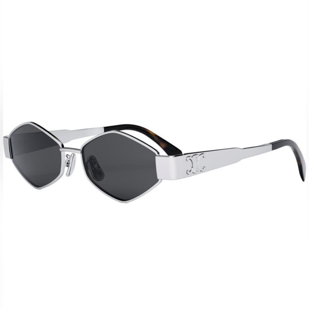 Celine Triomphe hexagonal sunglasses